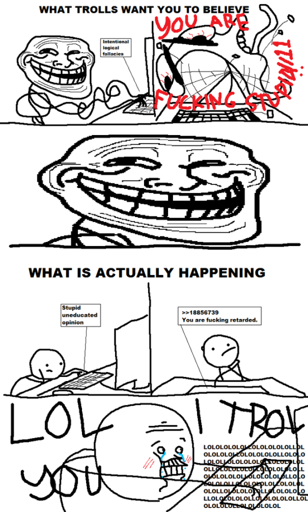 cursed troll face meme 2