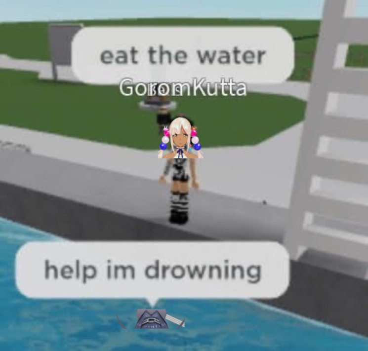 cursed Roblox funny image